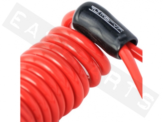 Reminder cable Disc Brake Lock T.J. Marvin Z15 L.1600 mm Red